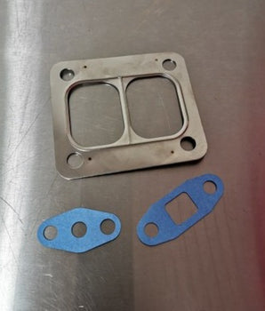 GASKET KIT TO SUIT T4 DIVIDED TURBOS (MULTILAYER)