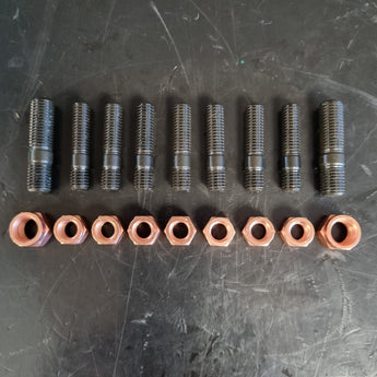 MITSUBISHI 4G63 EVO 1-9 4140 EXHAUST MANIFOLD STUD KIT SEPARATE