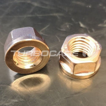 Copper Exhaust Flange Nut M10 X 1.5 Mm