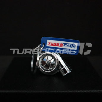 Turbo Key-Chain With Sounds + Led Light Chrome